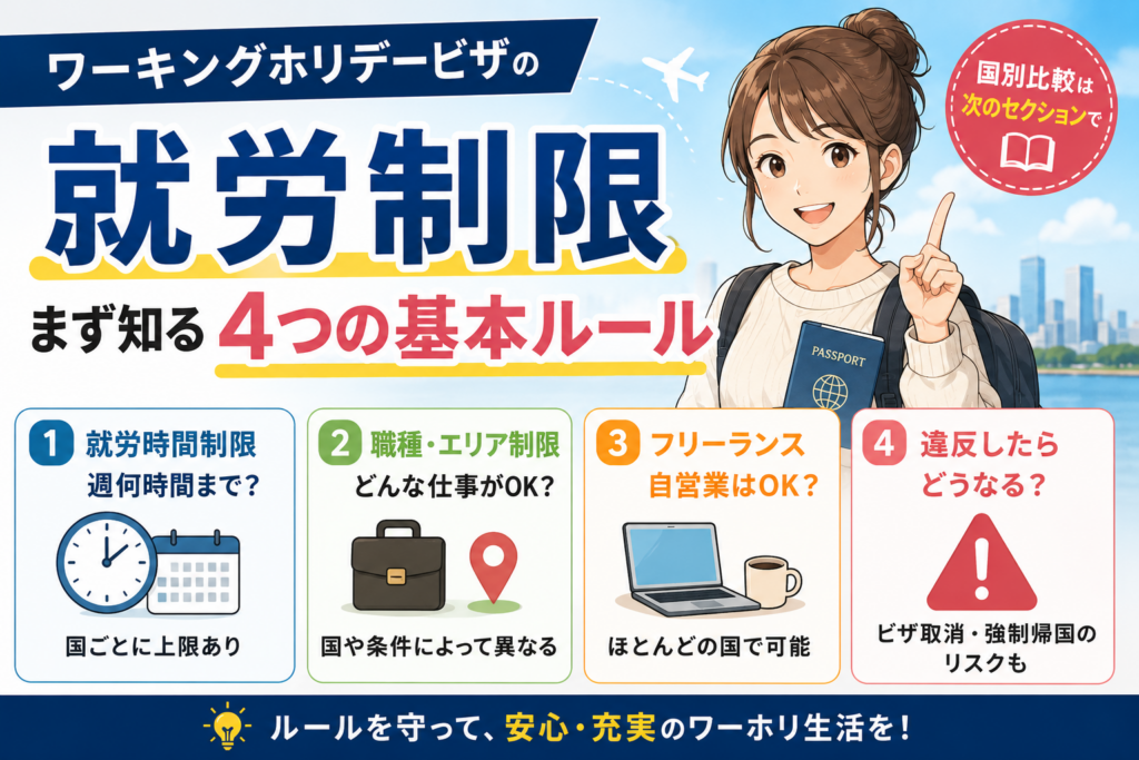 ワーホリ 就労制限