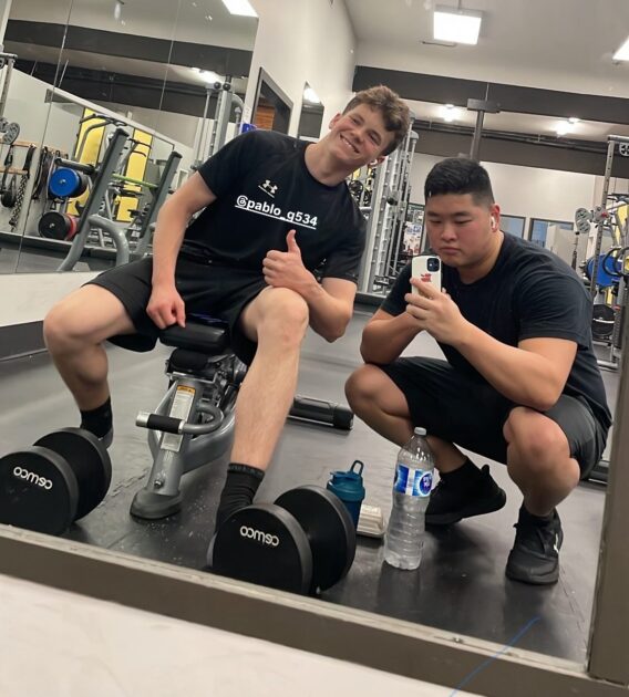 ジム友達ができました！