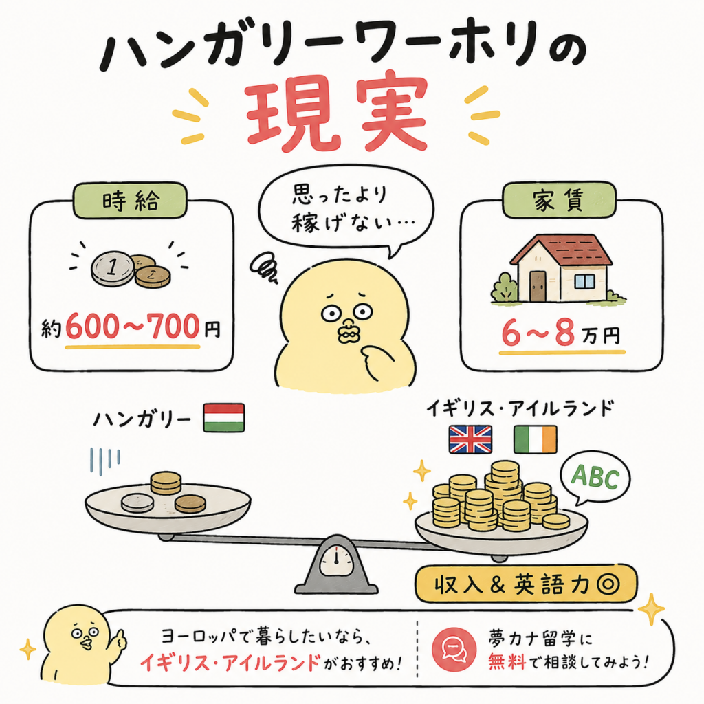 ハンガリーワーホリ