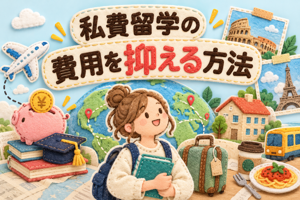 私費留学 費用を抑える方法