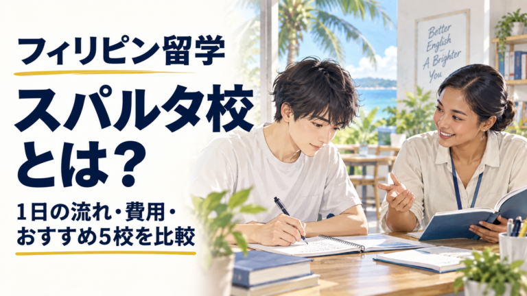 フィリピン留学のスパルタ校とは？1日の流れ・費用・おすすめ5校を比較