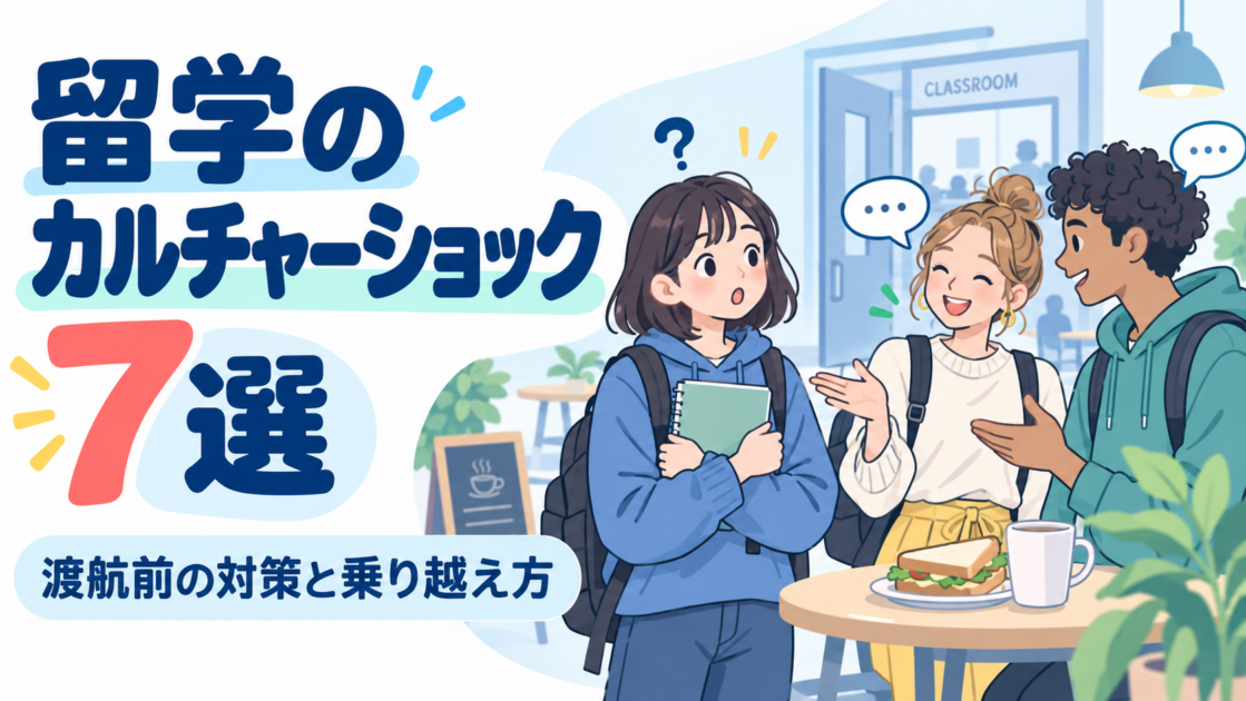 留学のカルチャーショック7選｜渡航前の対策と乗り越え方
