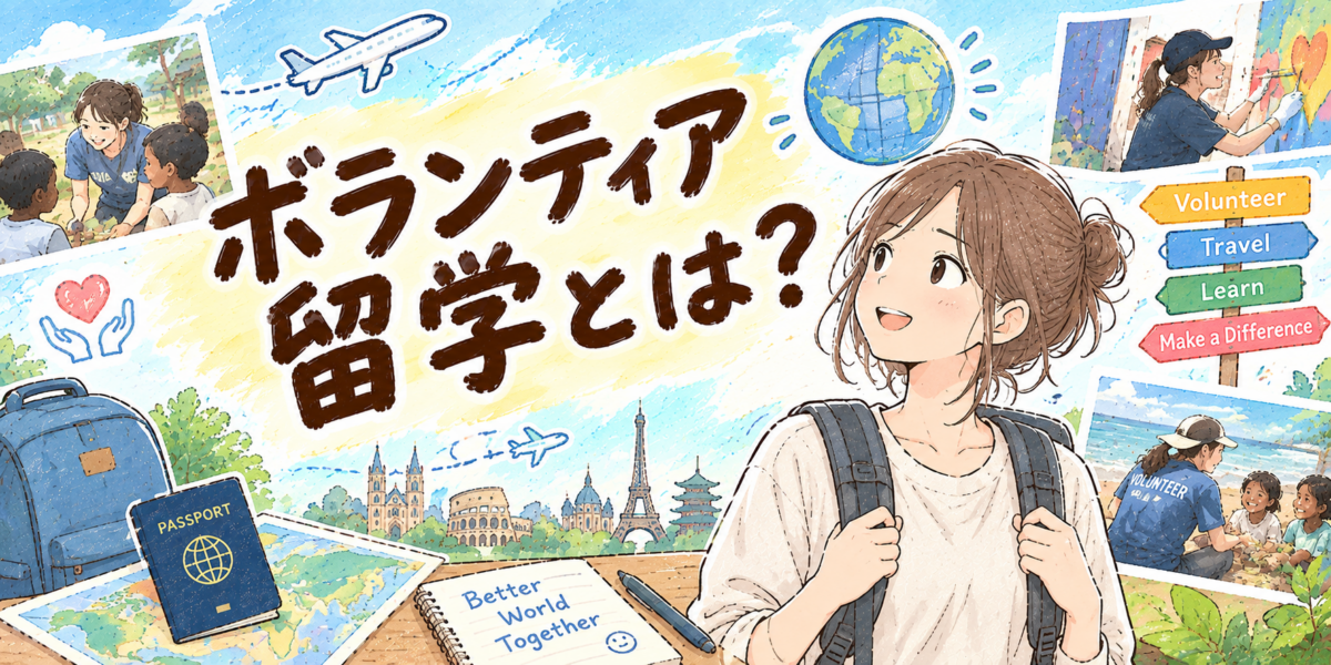 ボランティア留学とは？費用・国・選び方と後悔しない始め方
