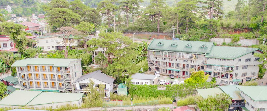 Baguio JICのキャンパス