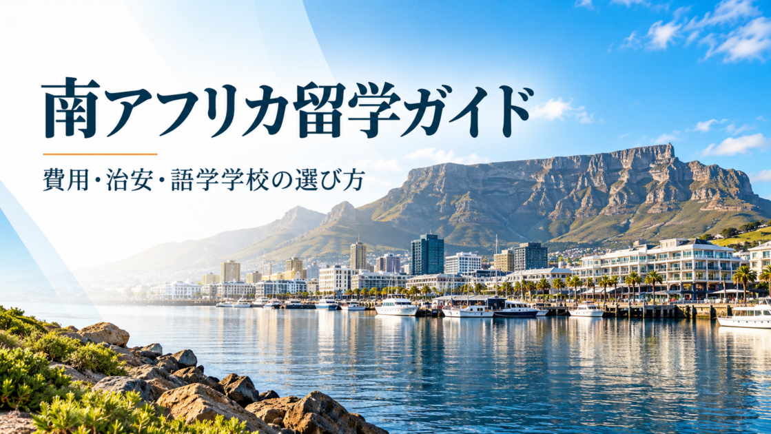 南アフリカ留学ガイド｜費用・治安・語学学校の選び方