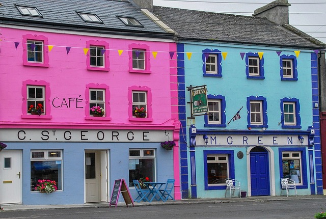 アイルランドの住宅街