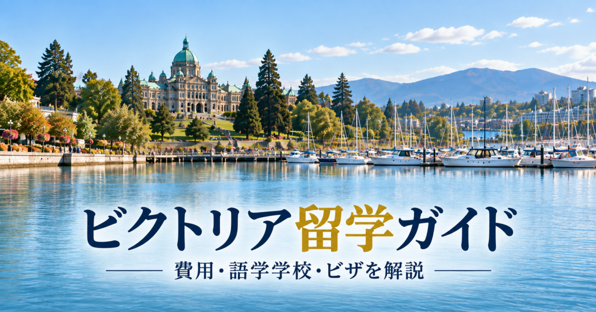 ​​ビクトリアへの留学ガイド｜費用・語学学校・ビザを解説