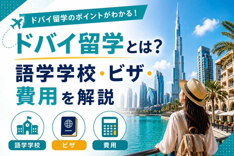 ドバイ留学とは?語学学校・ビザ・費用と選び方を解説